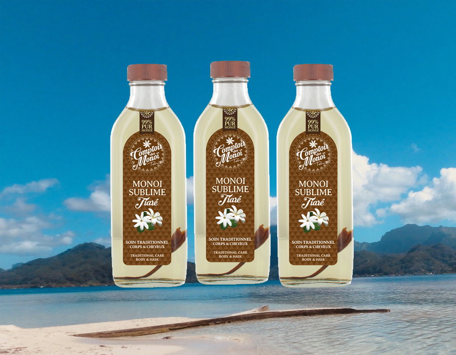 Monoï Sublime Tiare - Comptoir des monoï