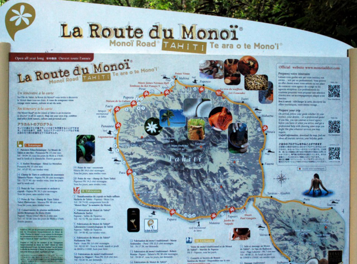 la route du monoi